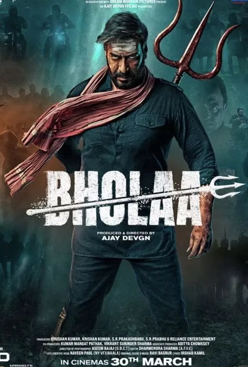 Flash IPTV 4K Movie Title Bholaa Poster