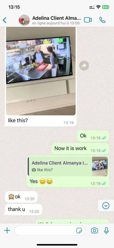Flash IPTV WhatsApp Customer Feedback Chat 4
